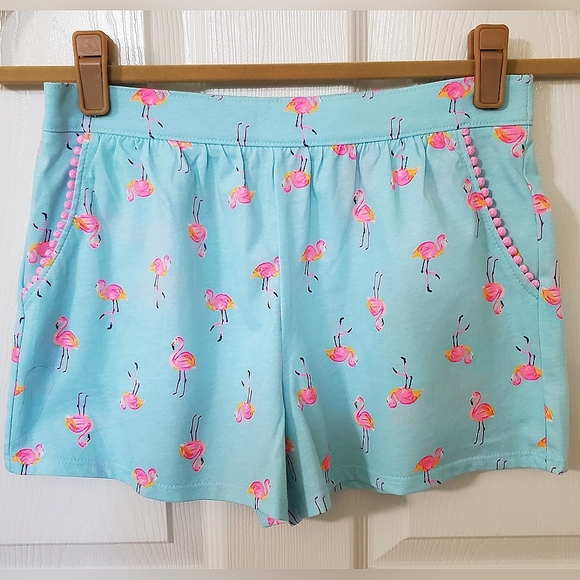 NWT New OshKosh B'gosh (2) Piece Flamingo Tank & Shorts Set Girls Size 14 - Picture 6 of 9